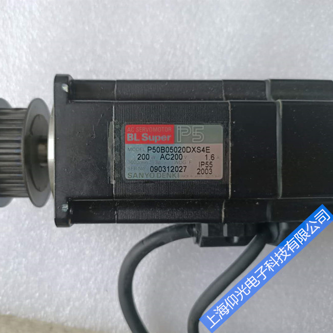 三洋伺服電機維修馬達(dá)剎車失靈剎車片磨損維修更換