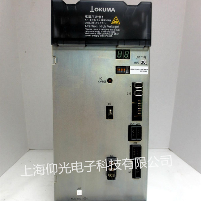 OKUMA大隈伺服電源維修MPS30B 1006-2202奧庫(kù)瑪修理常見(jiàn)故障
