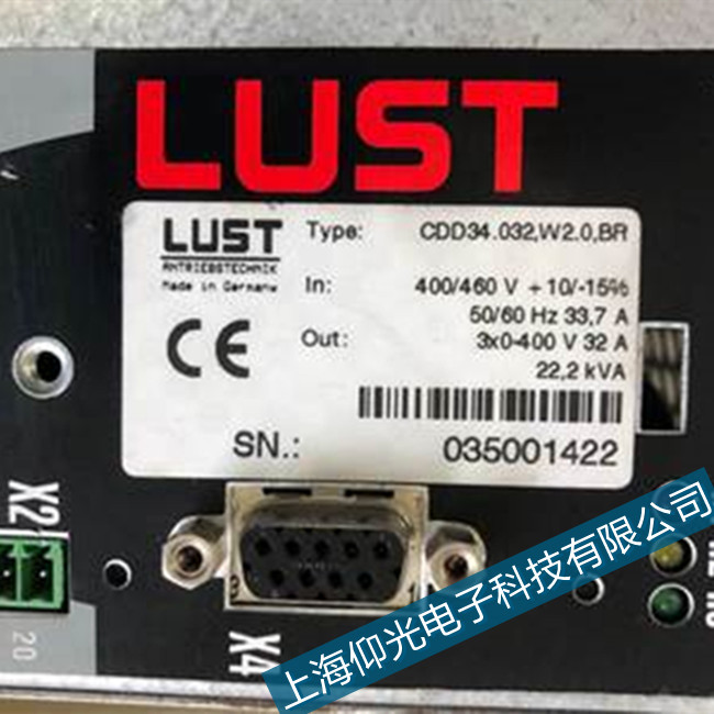 LUST路斯特SC32.0075.1011伺服驅(qū)動器噪音故障維修分析